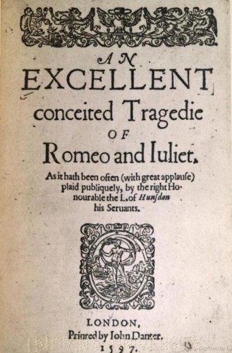 Romeo and Juliet book cover